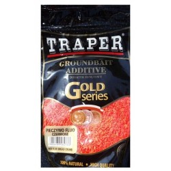 Traper söödalisand Gold Series Red Fluo Bread Crumb / Punane Fluo Saiapuru 400g