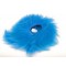 EUMER Arctic Fox Zonker Fur Marabou Blue