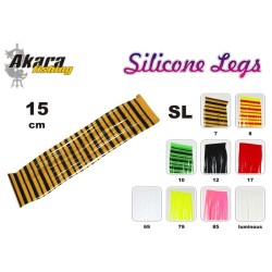 Material for tying flies AKARA Silicone Legs SL (15 cm, color: 12)