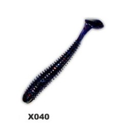 AKARA SOFTTAIL Eatable Grip Leech (60mm, color X040, pack. 6 item)