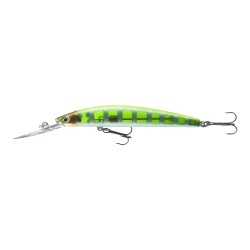 Daiwa Double Clutch 75mm/5g Chartreuse Back Zebra