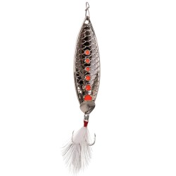 Fladen Maxximus Hirudo Plekklant 20g Silver Red Dots