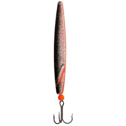 Fladen Dizzy Tobis - inline 102mm/22g Black Silver Glitter UV