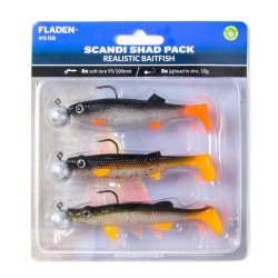 Fladen Silikoonlandi kmpl Realistic Baitfish 3tk