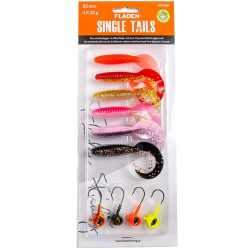Fladen Jigi Combo Single Tail 85mm 6tk / 4x 10g jigipea