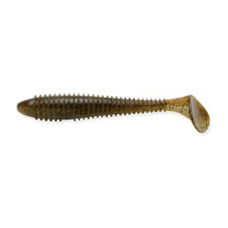 Keitech Swing Impact FAT 3.3inch/8.4cm 7tk 101S Green Pumpkin PP