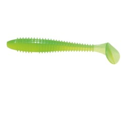 Keitech Swing Impact FAT 3.8inch/9.7cm 6tk 424T Lime Chartreuse