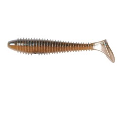 Keitech Swing Impact FAT 3.8inch/9.7cm 6tk 434T Blue Back Cinnamon