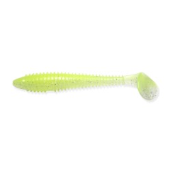 Keitech Swing Impact FAT 3.8inch/9.7cm 6tk 484T Chartreuse Shad