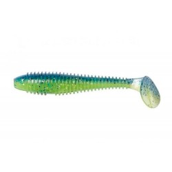 Keitech Swing Impact FAT 4.3inch/10.9cm 5tk LT60T LT Blue X Chart
