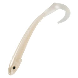 Nomura Unagi Curl Tail 12.5cm/5g 10pcs White Glow
