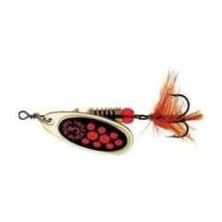 Mepps Black Fury Orange Mouche gold nr4 8g