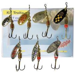 Mepps Trout Kit with 7 spinners