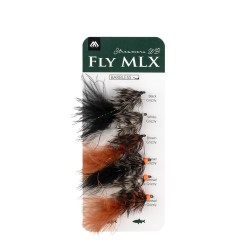 Mikado Lendõnge Putuka Komplekt Streamers Woolly Bugger Barbless 6tk