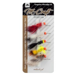 Mikado Tungsten Microjigs UL 5tk 1.5g/#10