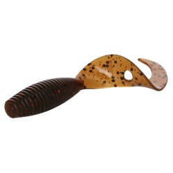 Mikado Silikoonlant Twister 38mm 10tk Brown Pumpkin