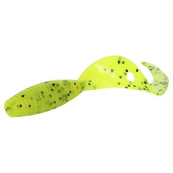 Mikado Silikoonlant Twister 38mm 10tk Chartreuse Pepper