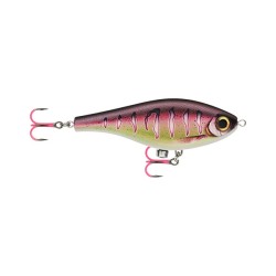 Rapala Super Shadow Rap Jerk 11cm/41g Pink Perch UV Konksud