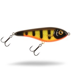 Strike PRO Buster Jerk 15cm/75g 0.5M-4M EG-048 C504F Black Okoboji Perch