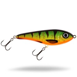 Strike PRO Buster Jerk SHALLOW RUNNER 15cm/65.5g 0-1M EG-048S CWC017 Green Tiger