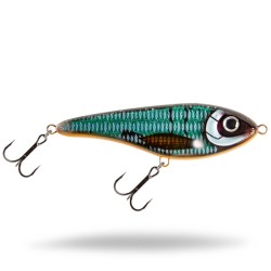 Strike PRO Buster Jerk SHALLOW RUNNER 15cm/65.5g 0-1M EG-048S CWC042 Cosmic Blue