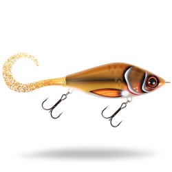 Strike PRO Guppie Jr Shallow 11cm/57.5g EG-208AS CWC018 Bemidji Blonde - Golden Glitter