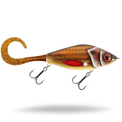Strike PRO Guppie Jr Shallow 11cm/57.5g EG-208AS CWC038 Copper Carp - Motoroil Glitter