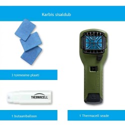 Sääsepeletaja ThermaCELL MR300 roheline