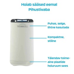 Sääsepeletaja ThermaCELL Halo Mini valge
