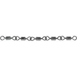 Mikado JAWS Pöörlakett Fivefold Swivels 7.5cm/25kg 5pcs