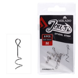 Mikado Jaws Offset Kruvi Silikoon Landile Offset Spiral Screw (8tk) 10mm XS