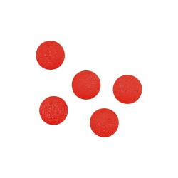 Mikado Float Beads Kork Pärlid Dia. 16mm Red/Punane 5pcs