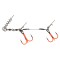 Mikado Stinger Jaws Double Evo Titanium UV 30kg 2/0 & 1/0