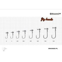 Mikado Jigipea Sensual 10g Size: 1/0 3tk/pcs
