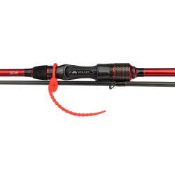 Mikado Silikoonist Korduvkasutatav Kiirkinnitus 21.5cm Punane 50tk
