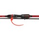 Mikado Silikoonist Korduvkasutatav Kiirkinnitus 21.5cm Hall 50tk