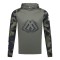 Mikado Pusa UPF Filter Long Sleeve Hoodie with Gator Green Camo M