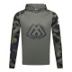 Mikado Pusa UPF Filter Long Sleeve Hoodie with Gator Green Camo M