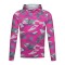 Mikado Naiste Pusa UPF Filter Long Sleeve Woman Hoodie with Gator Lady Camo XXL