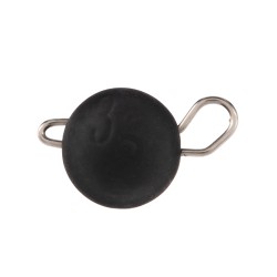 Mikado Jaws Cheburashka Tungsten / Wolfram Black 0.5g 5pcs