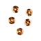 Mikado Wheel Glitter Sädelevad Litrid Dia. 8mm Brown/Pruun 20pcs