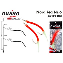 Pipra rakendus KUJIRA System Nord Sea Nr6 12/0 Red/Luminous