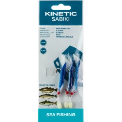 Rakendus KINETIC Mini Makk #5/0 Blue/Silver