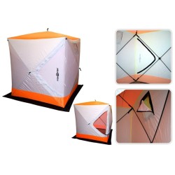 Talitelk / Winter tent Fish2Fish Cube I 220 x 220 x 235cm 12,0kg White/Yellow