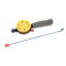 Taliritv / Winter rod AKARA HFB-3F with neoprene handle (47 cm, reel diam. 70 mm, yellow)