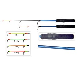 Winter rod AKARA Ice Jig Tele (43\55cm, load 50g, color: blue)