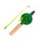 Winter Rod AKARA JL1002 PR with cork handle (42 cm, reel diam. 75 mm, Green) 1808002A