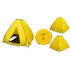 Talitelk / Winter tent Automatic Fish2Fish Standard 220 x 220 x 170 cm, 3,5 kg Yellow