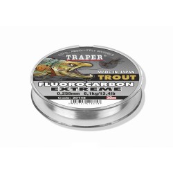 Traper Fluorocarbon Extreme Trout 0.279mm/6.8kg 30m