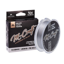 Mikado M-Craft Braid STEEL GRAY 150m 0.03mm/1.83kg